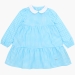 Платье для девочек Mini Maxi, модель 7587, цвет голубой/клетка